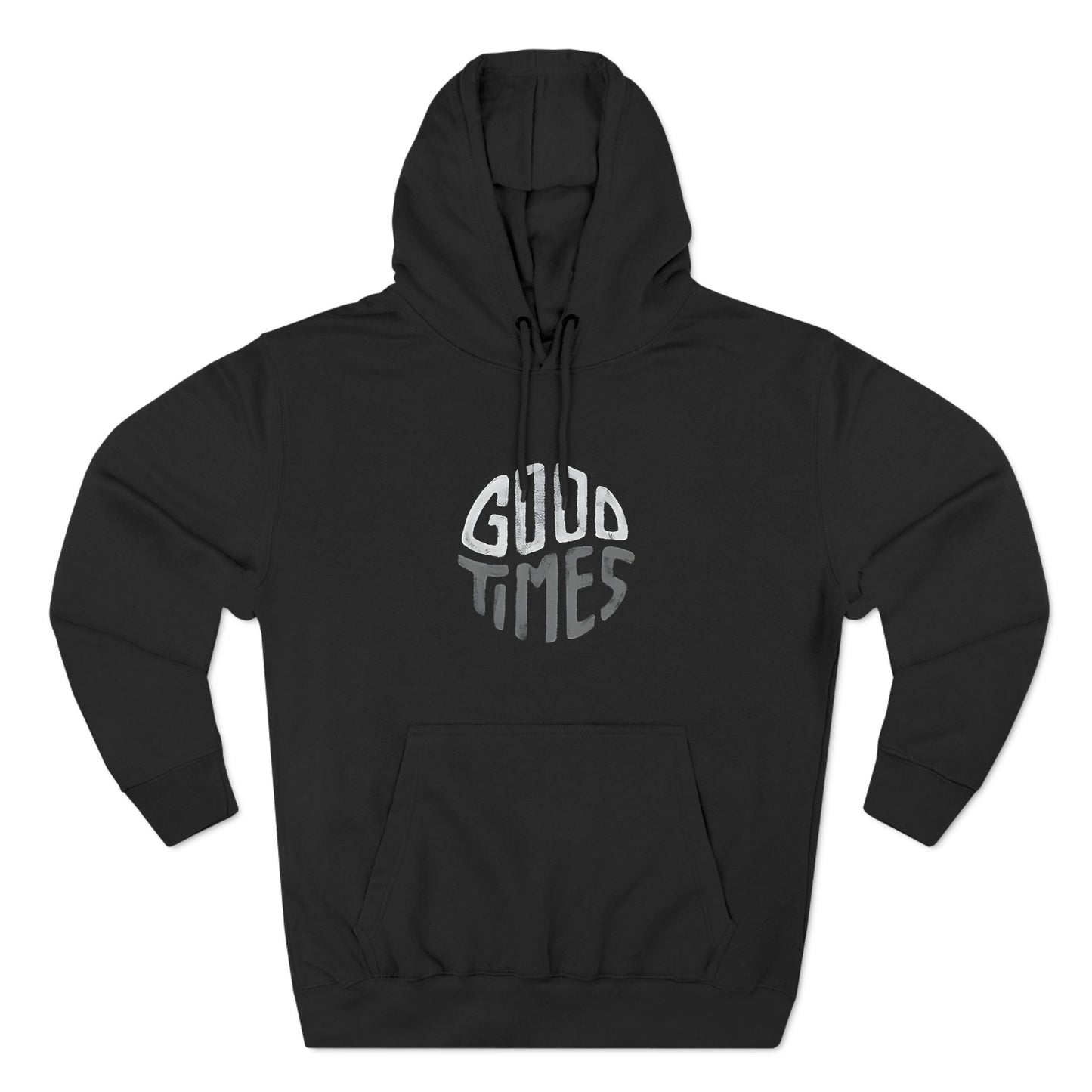 Three-Panel Fleece Hoodie