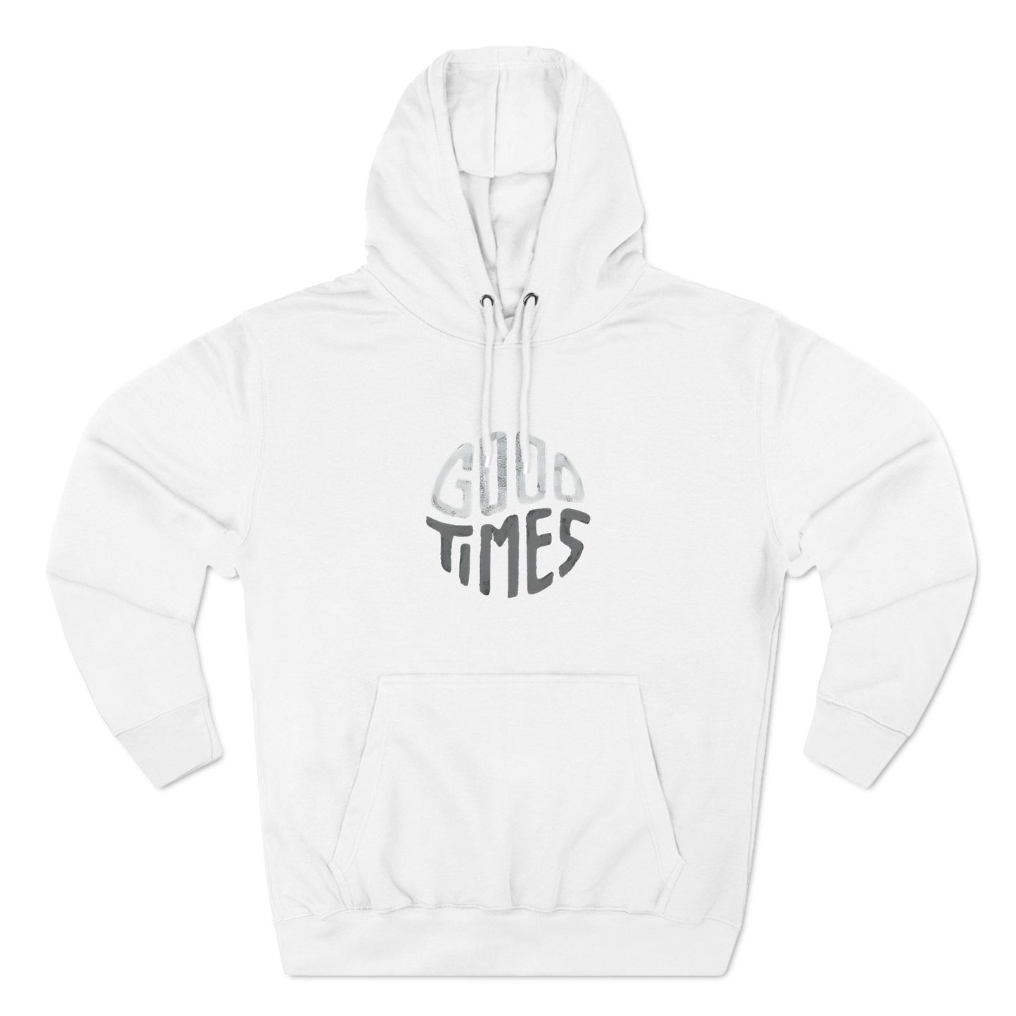 Three-Panel Fleece Hoodie