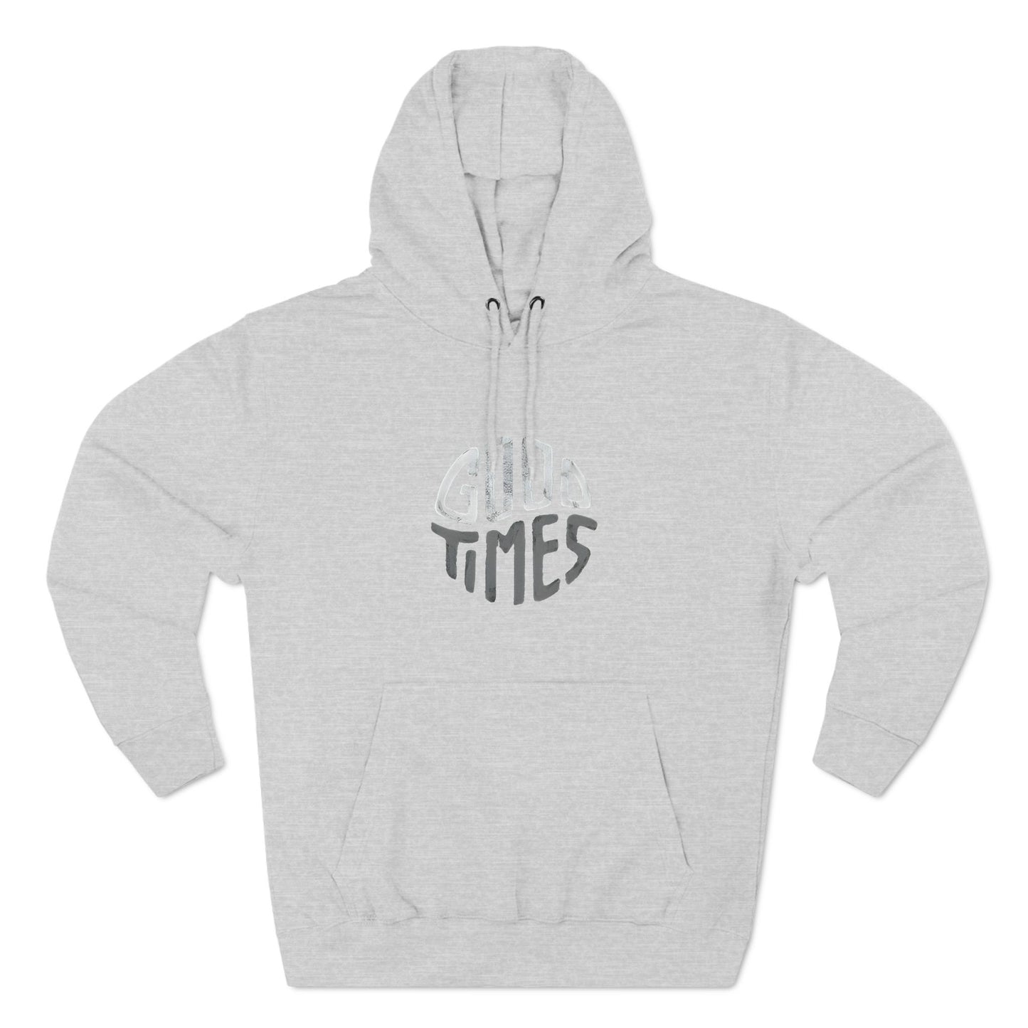 Three-Panel Fleece Hoodie